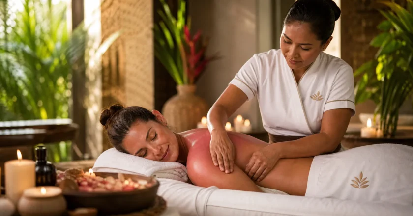Sunburn Massage Therapy for Faster Healing
